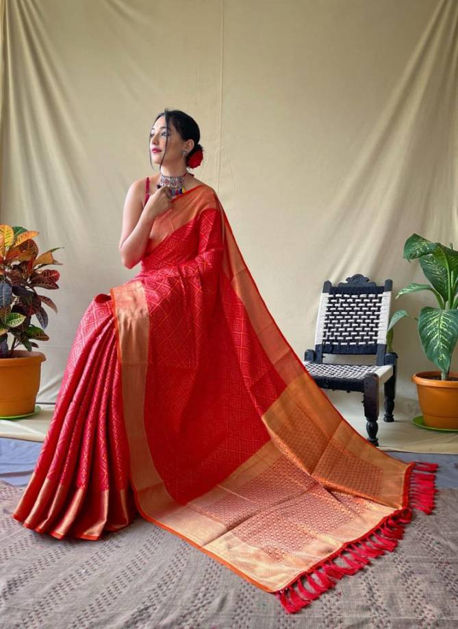 Maahi 67 Party Wear Designer Patola Silk Saree Catalog
